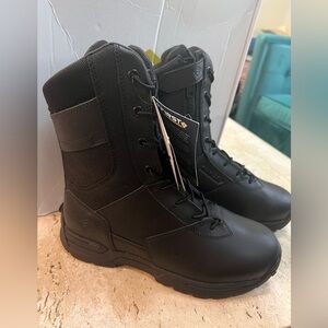 First Tactical 8in Side-Zip Duty Boot - Women's Size 7.5 Black MSRP 190.00